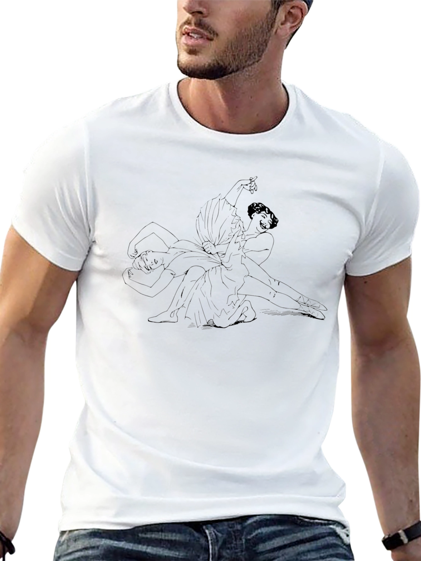 Graphic Dance T-Shirt - Dark