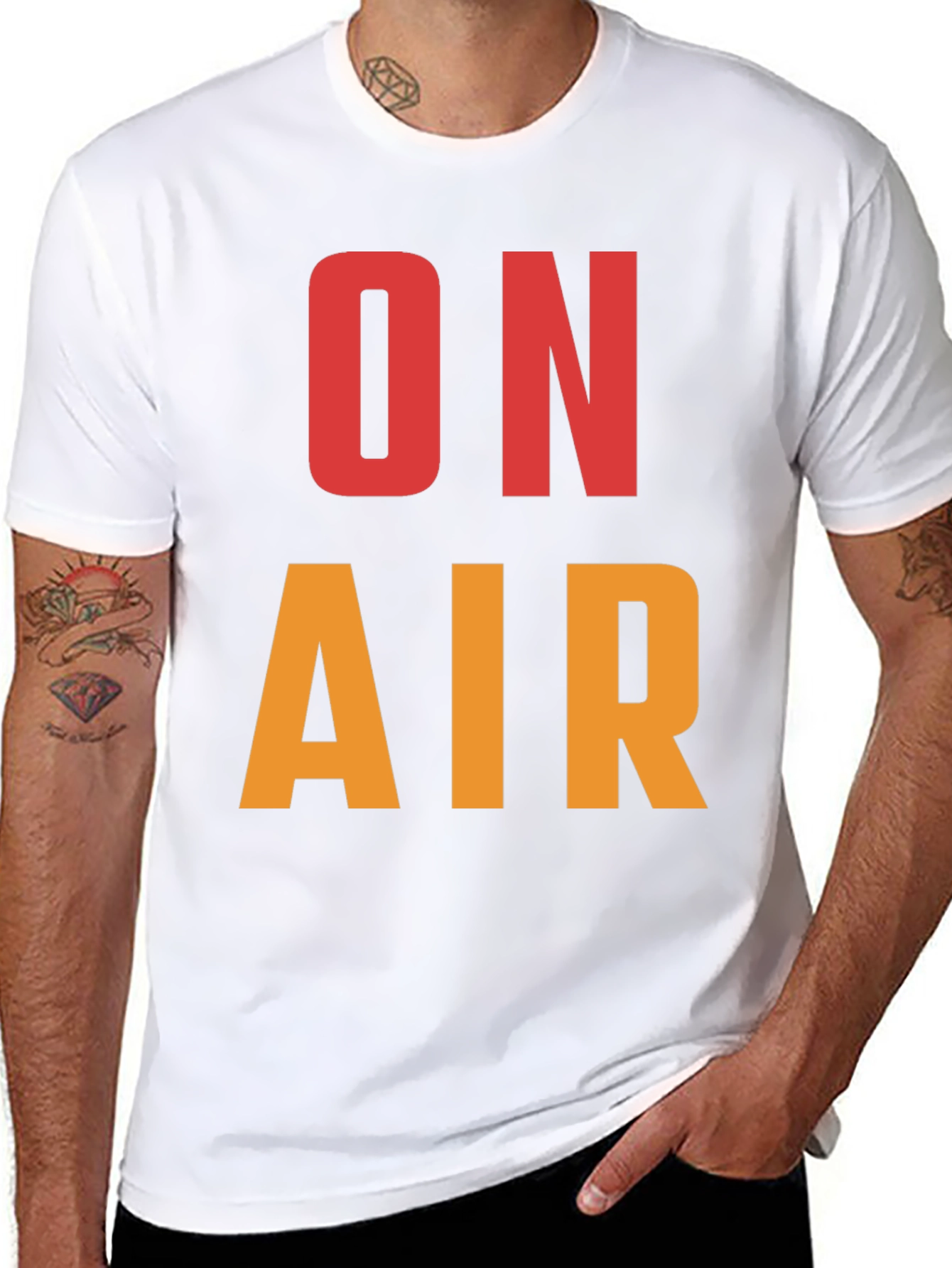 On Air Graphic Tee - Bold Statement Shirt