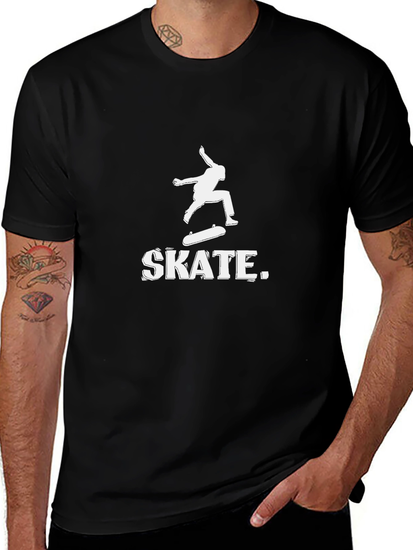 Skate T-Shirt: Cool Skater Design