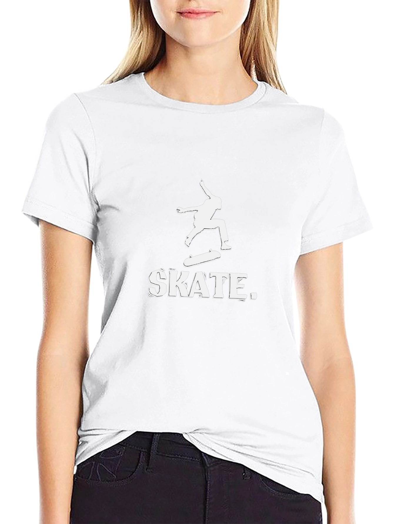 Skate T-Shirt: Cool Skater Design