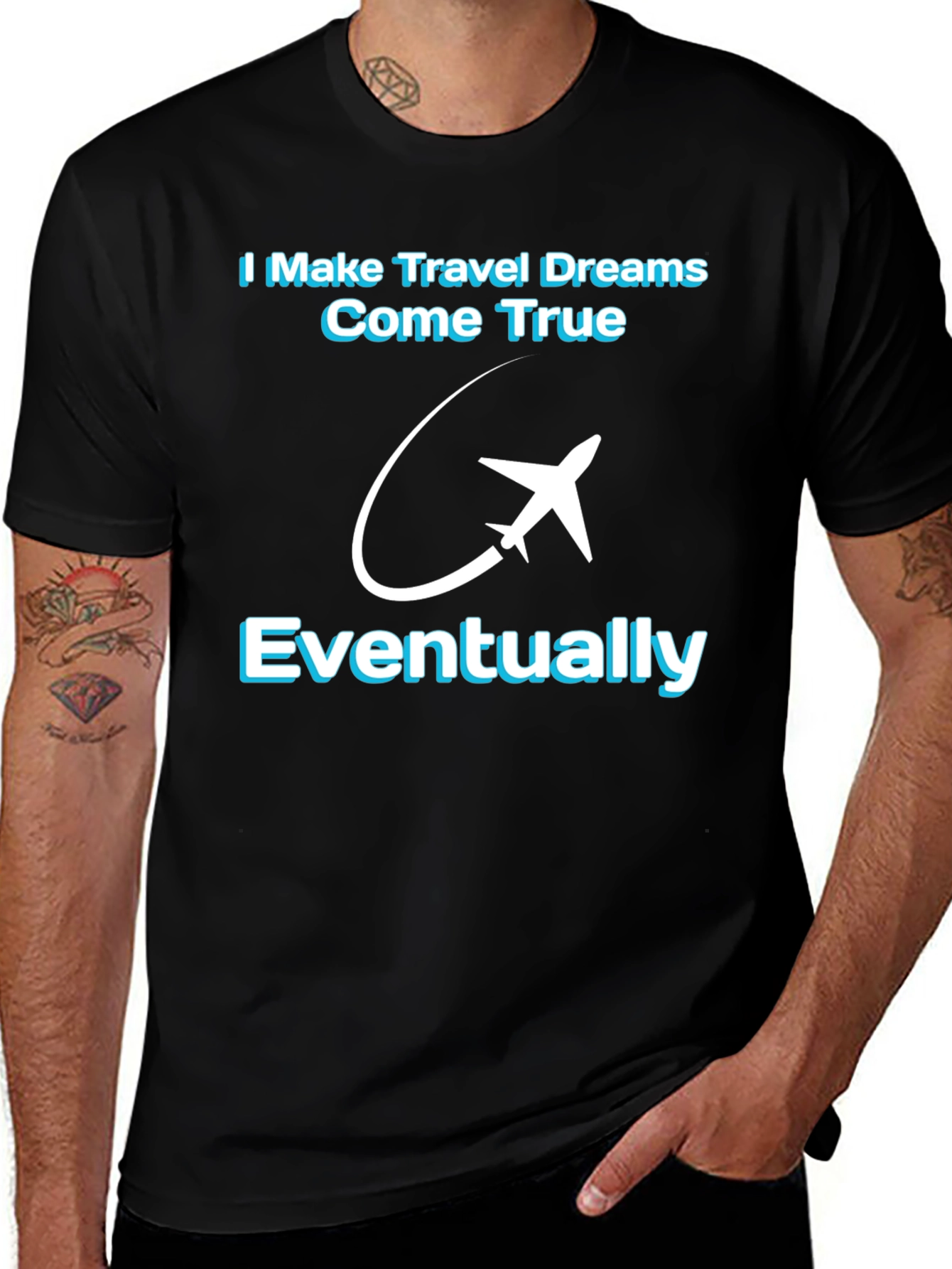 Travel Dreams T-Shirt - Airplane Tee