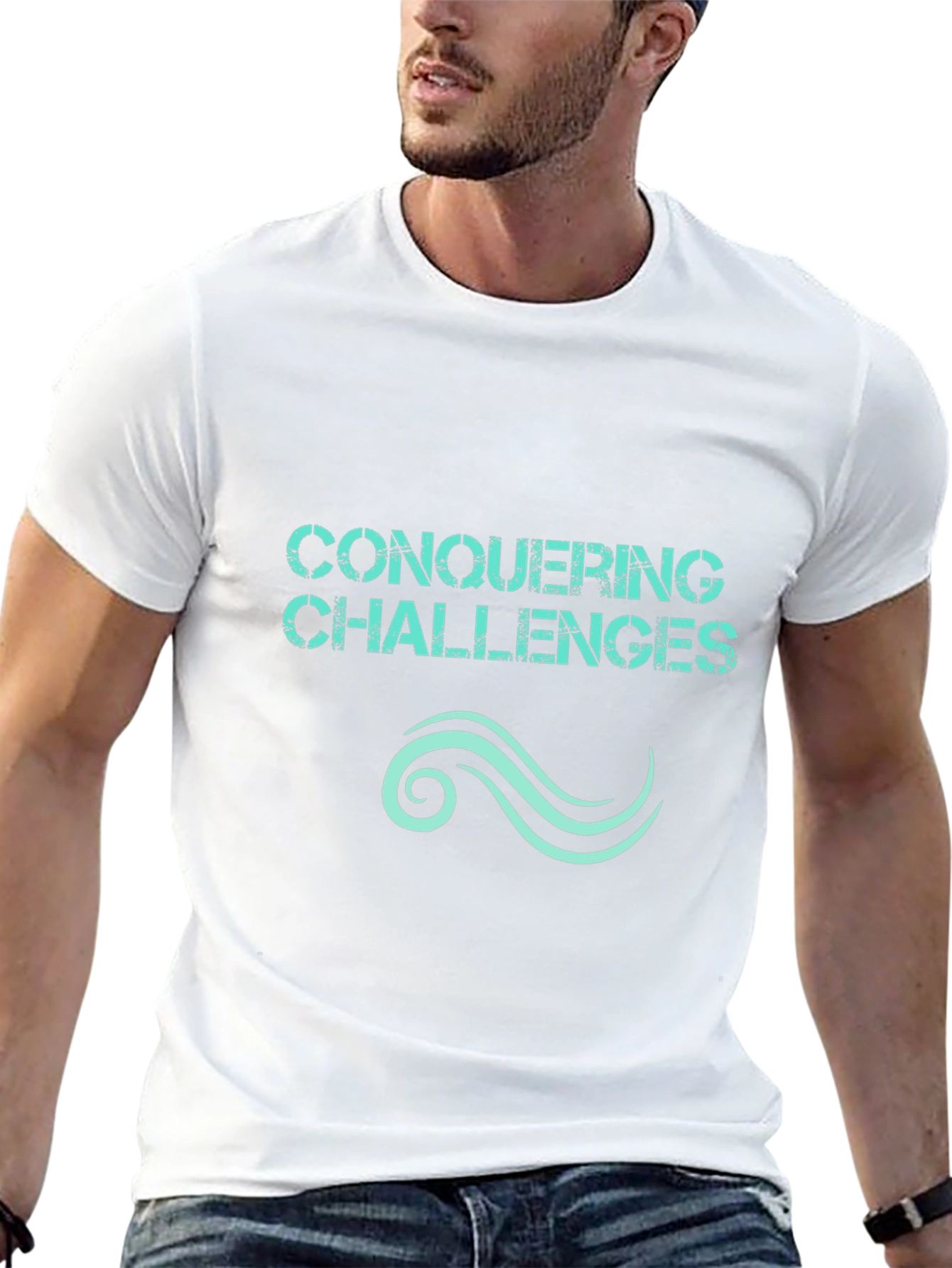 Conquering Challenges Graphic T-Shirt