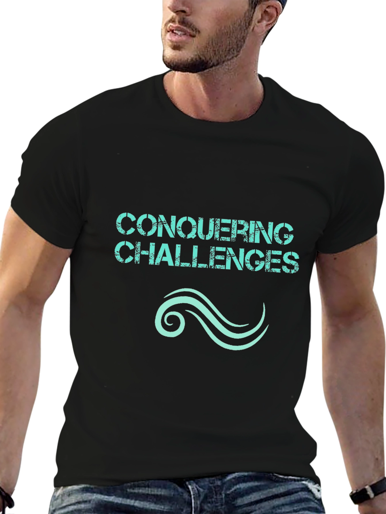 Conquering Challenges Graphic T-Shirt