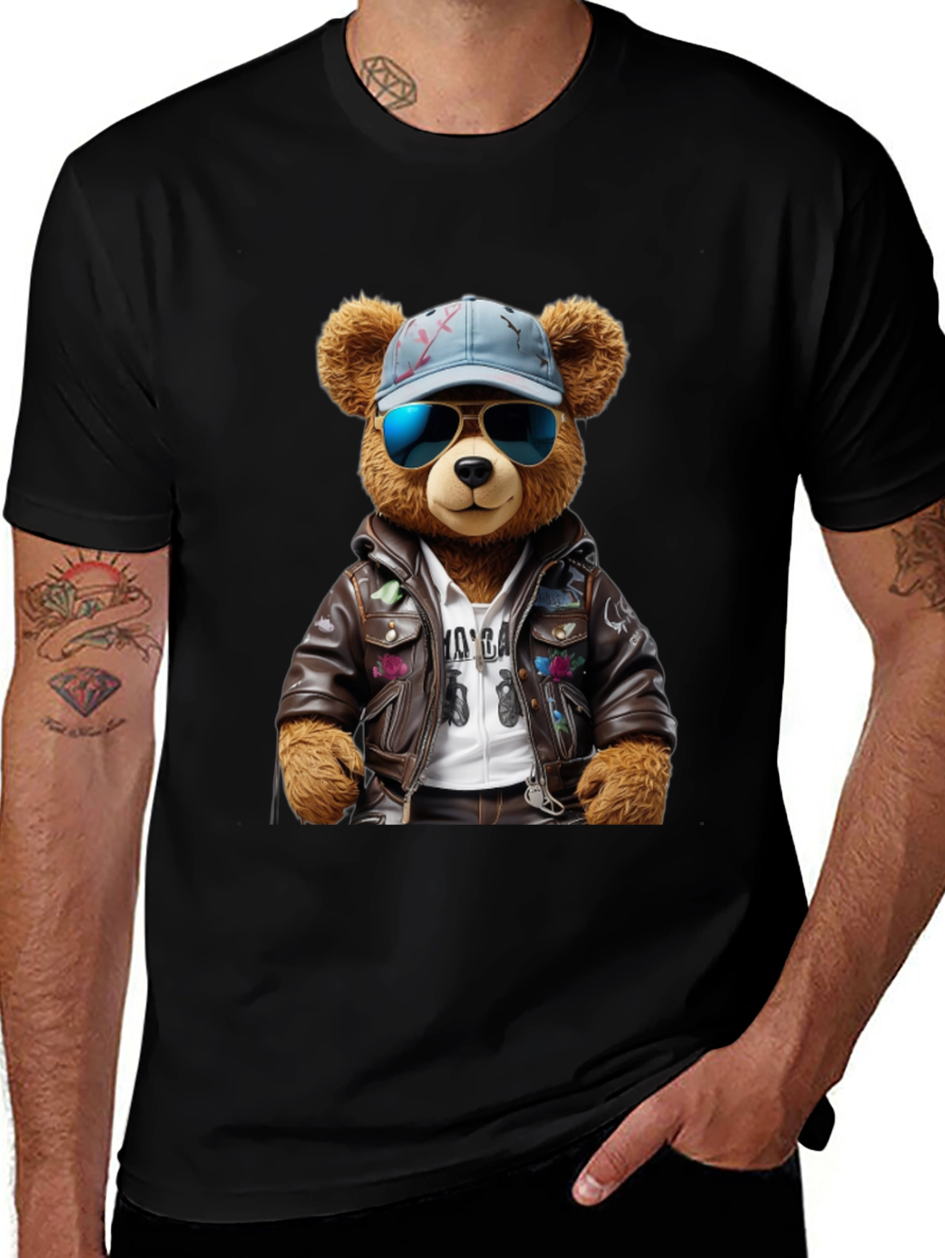 Cool Bear Graphic Tee - Streetwear Style