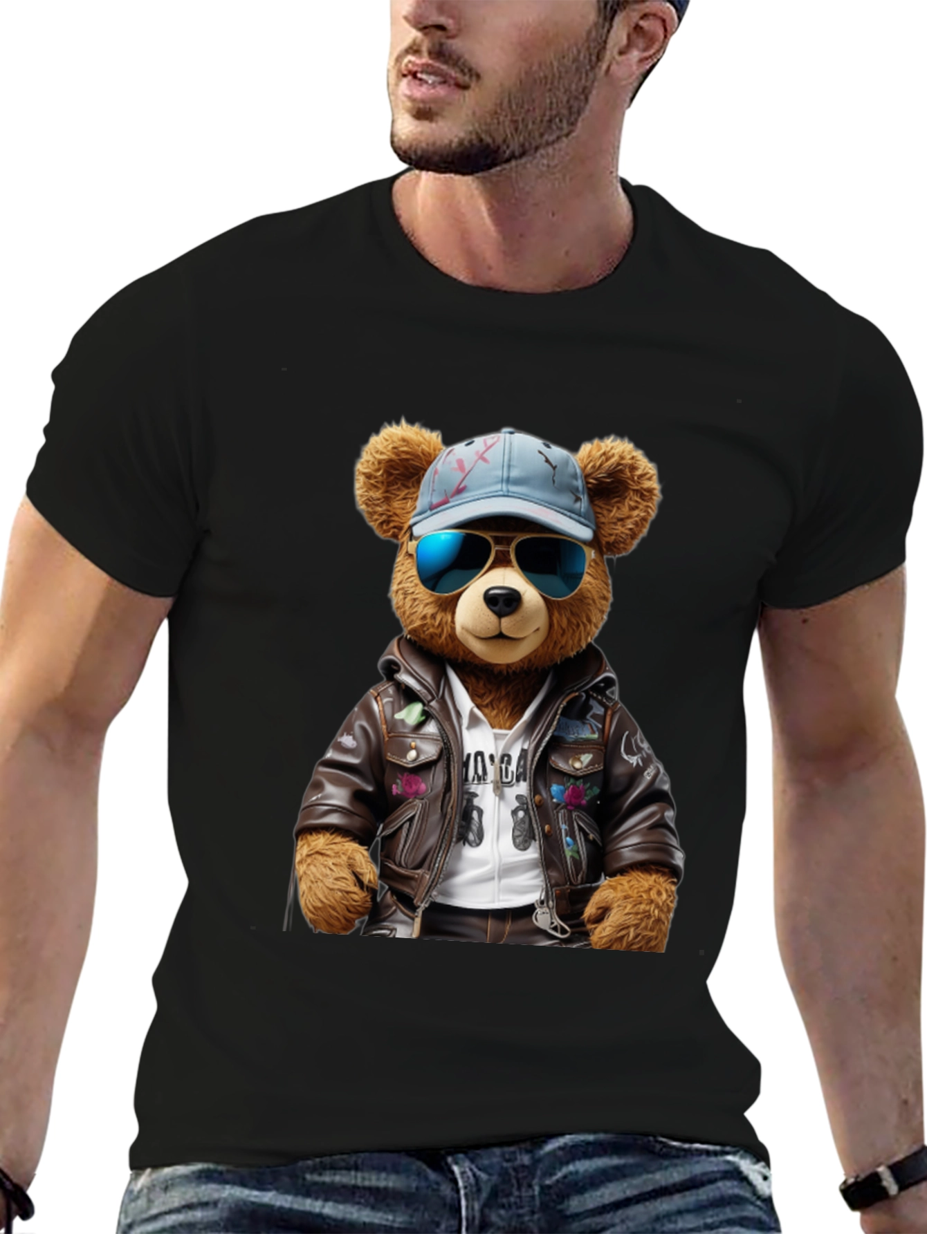Cool Bear Graphic Tee - Streetwear Style