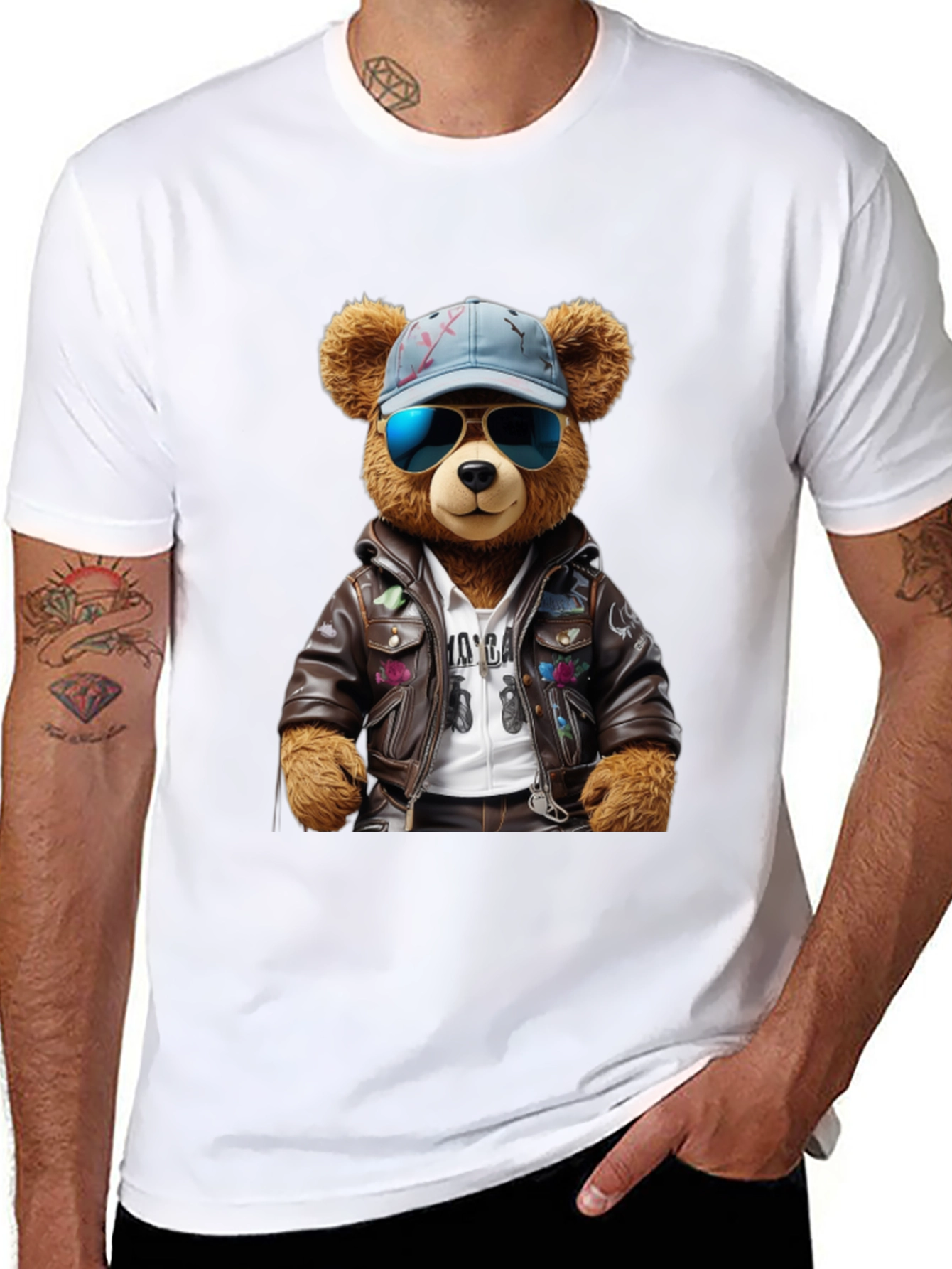Cool Bear Graphic Tee - Streetwear Style