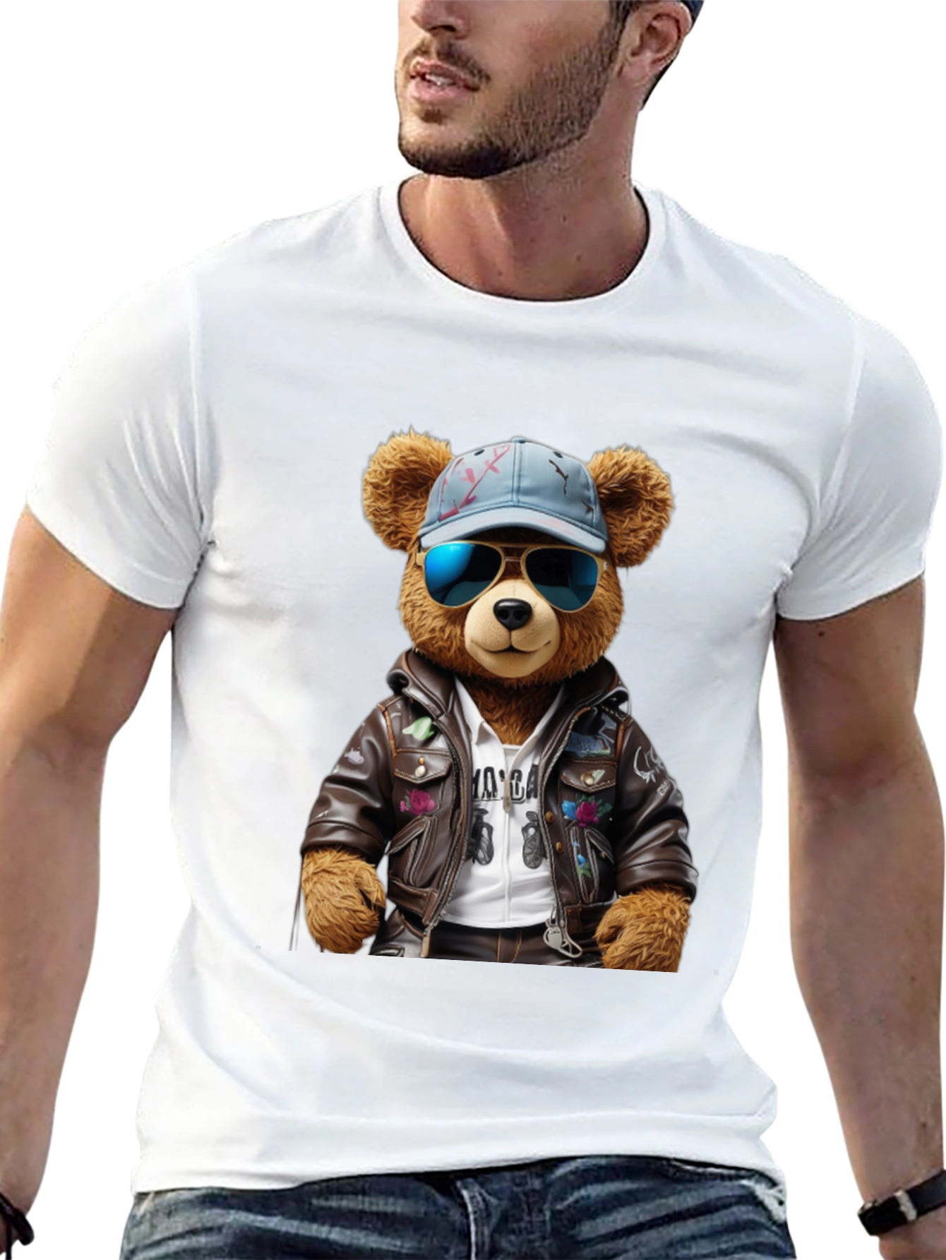 Cool Bear Graphic Tee - Streetwear Style