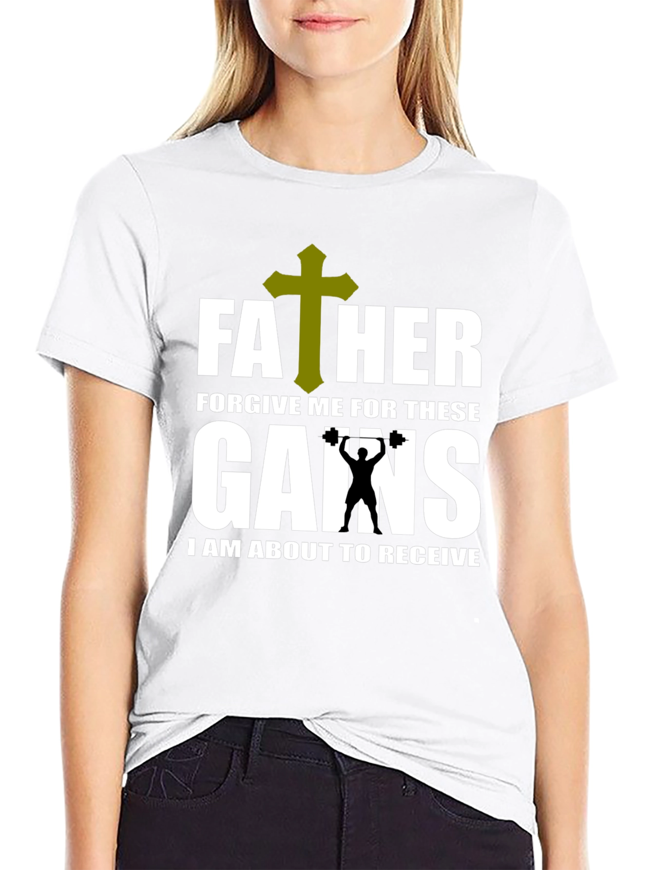 Father Forgive Me Gains T-Shirt