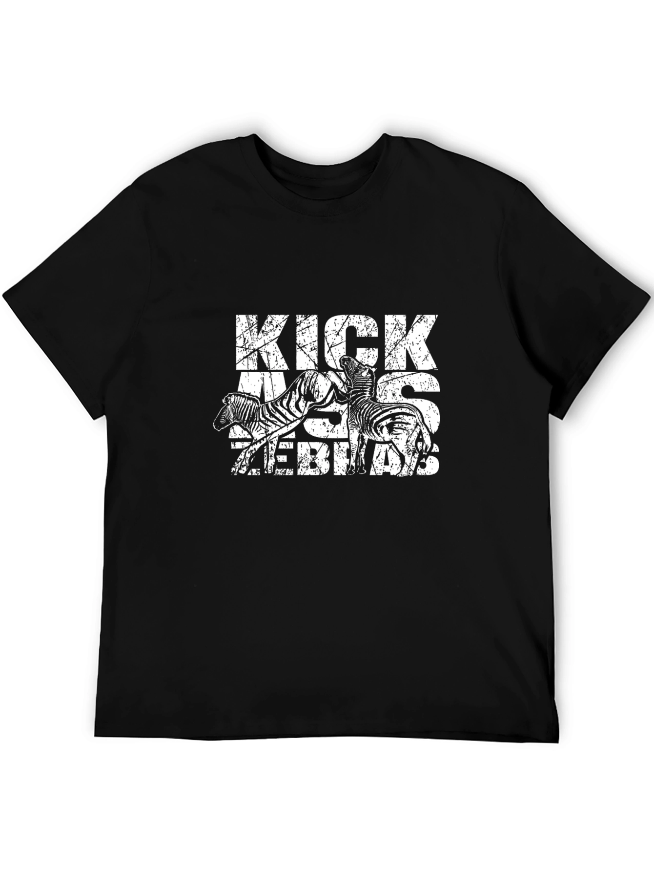 Kick Ass Zebras Graphic T-Shirt