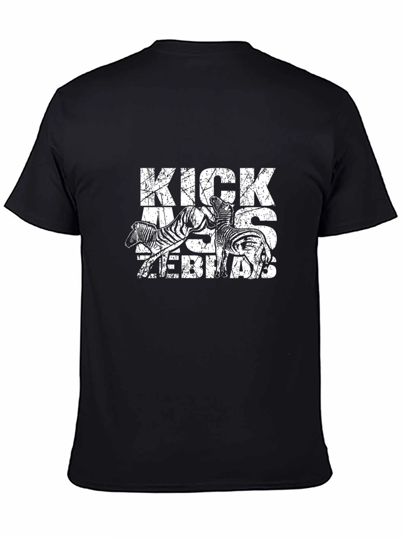 Kick Ass Zebras Graphic T-Shirt
