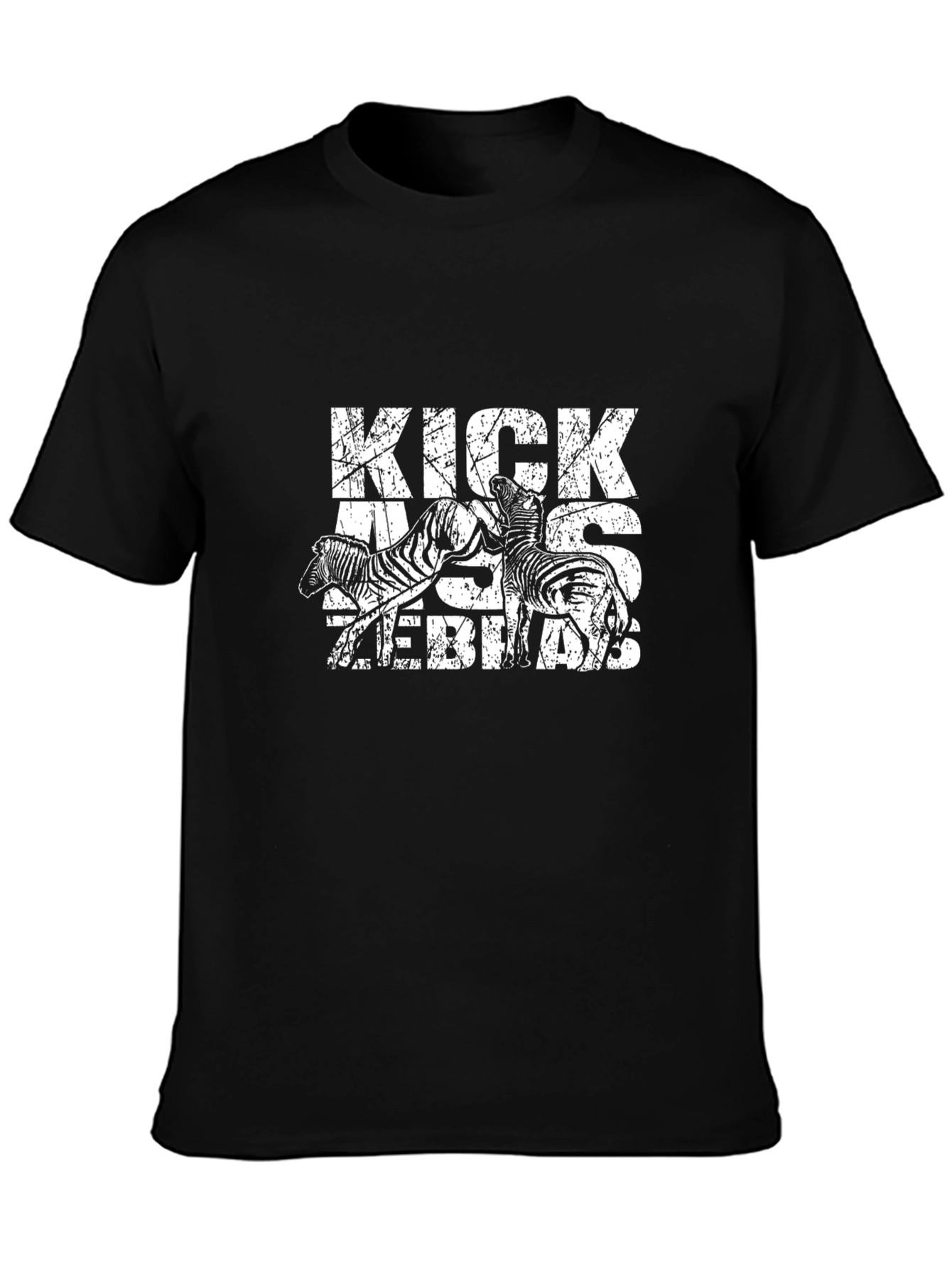 Kick Ass Zebras Graphic T-Shirt