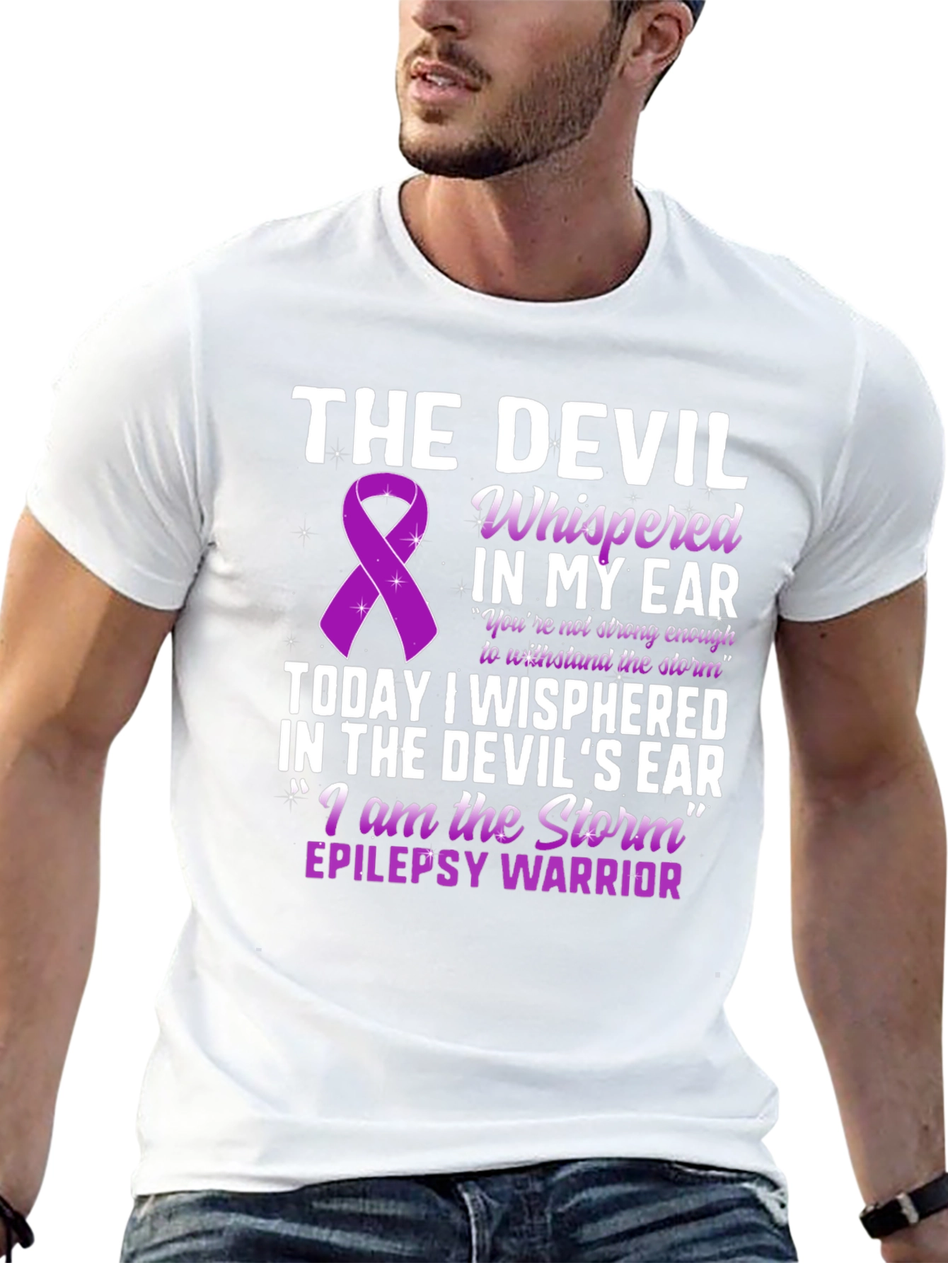 Epilepsy Warrior T-Shirt - The Devil Whispered