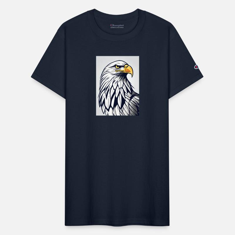 Eagle logo on the white background 1