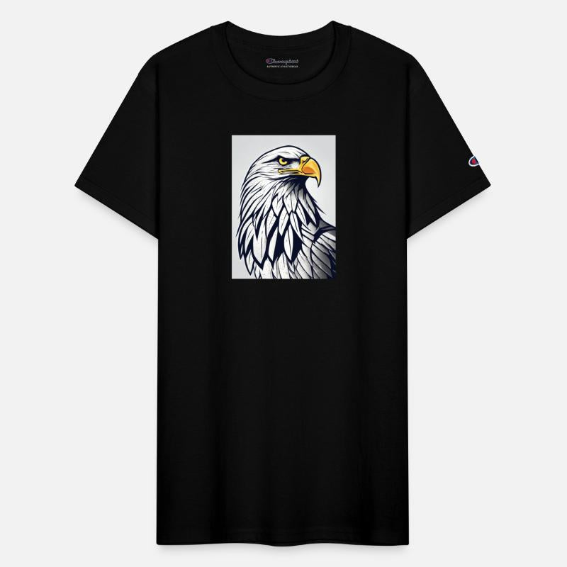 Eagle logo on the white background 1