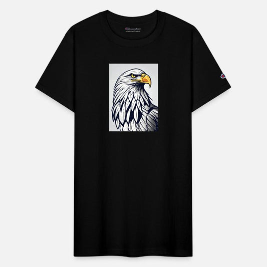 Eagle logo on the white background 1