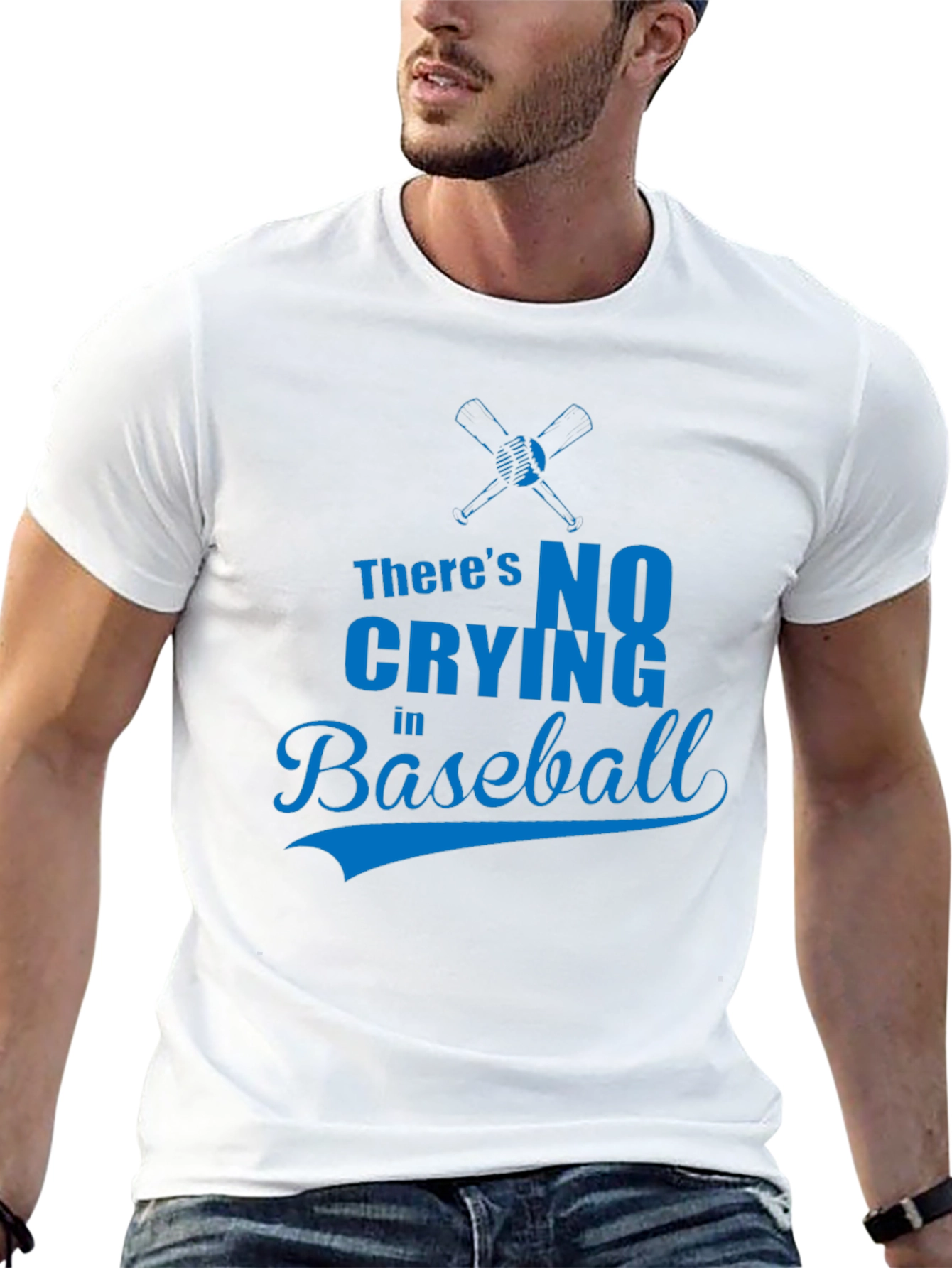 No Crying in Baseball Graphic Tee