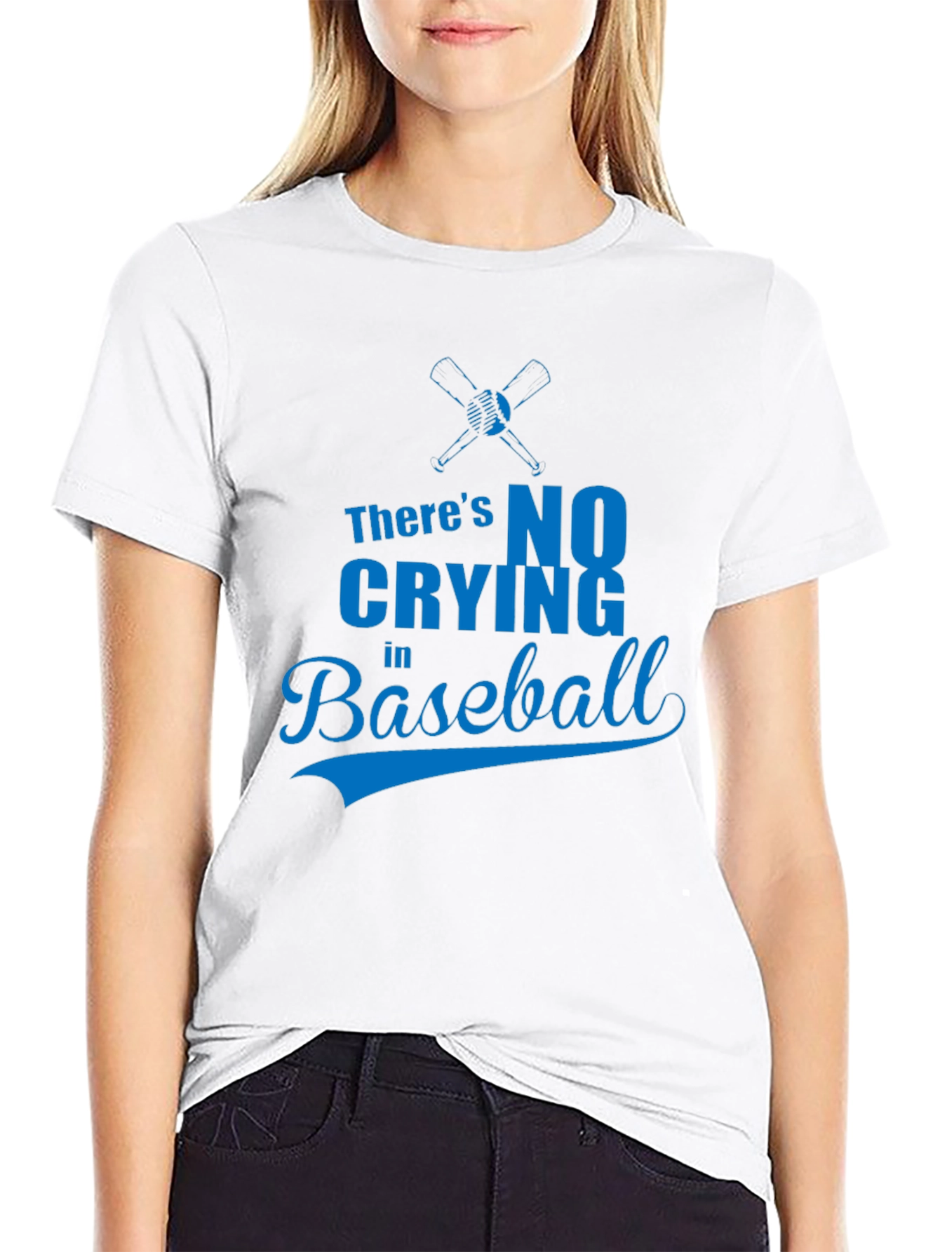 No Crying in Baseball Graphic Tee