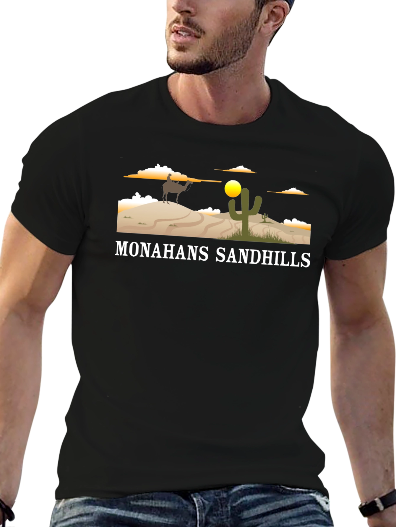 Monahans Sandhills Desert Graphic T-Shirt