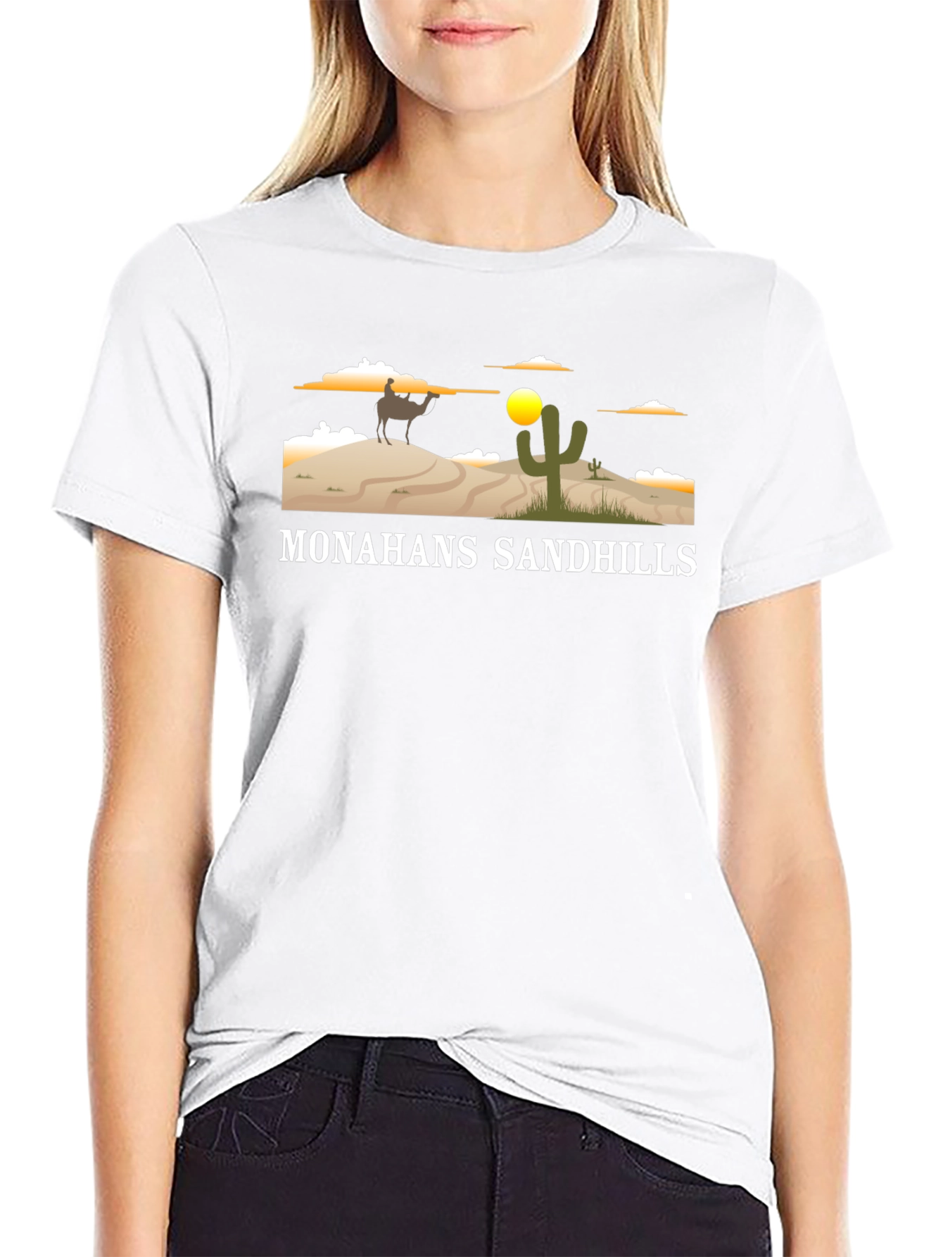 Monahans Sandhills Desert Graphic T-Shirt