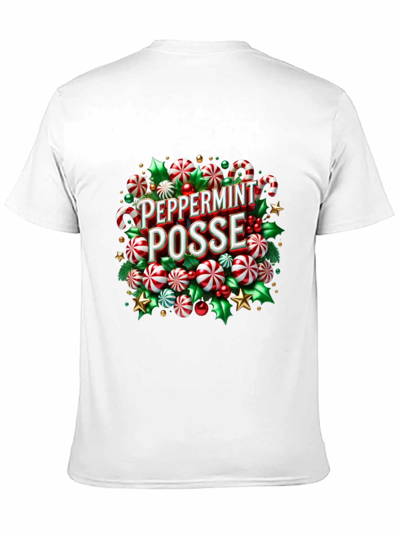 Peppermint Posse Holiday Graphic Tee