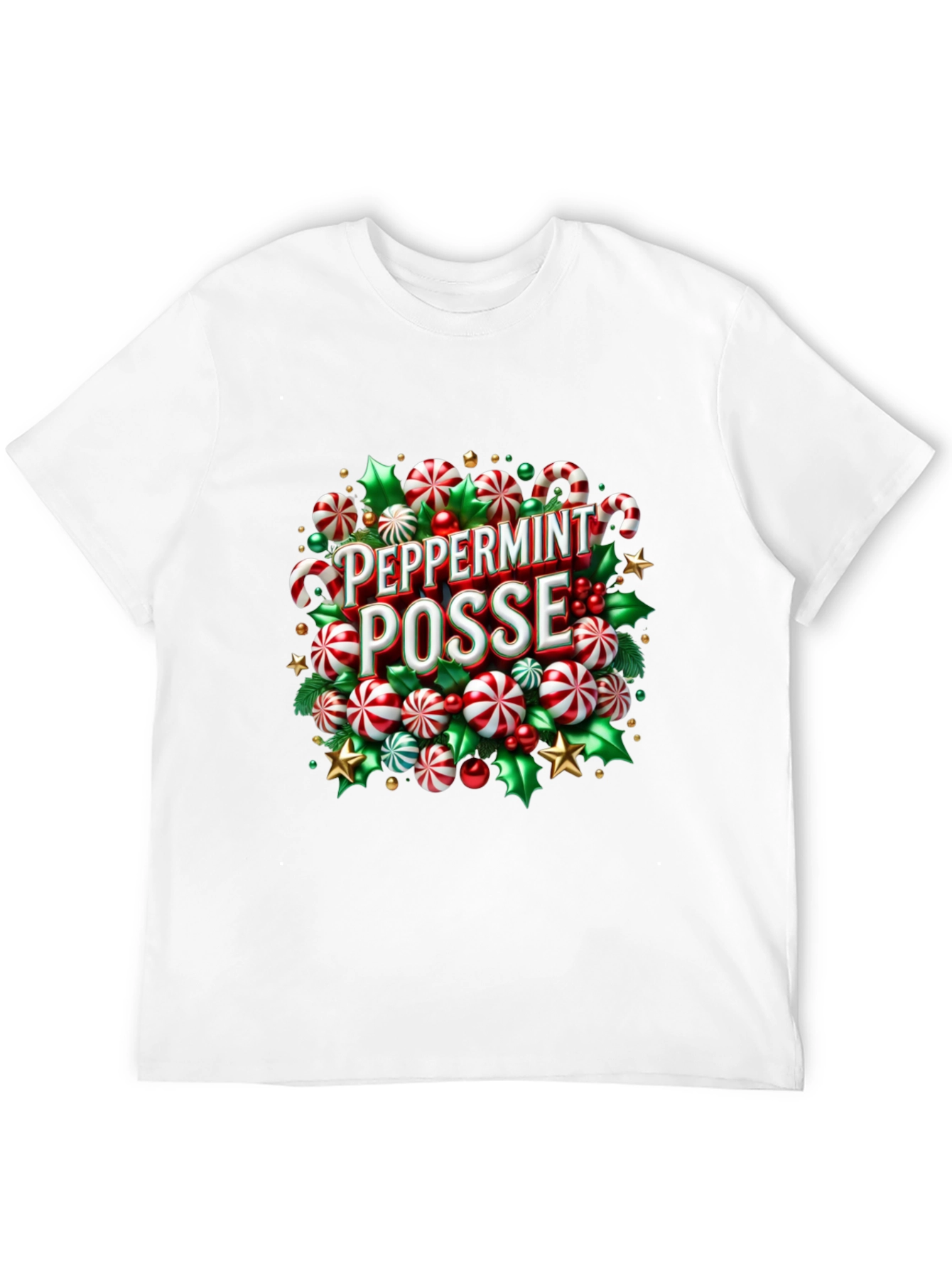 Peppermint Posse Holiday Graphic Tee