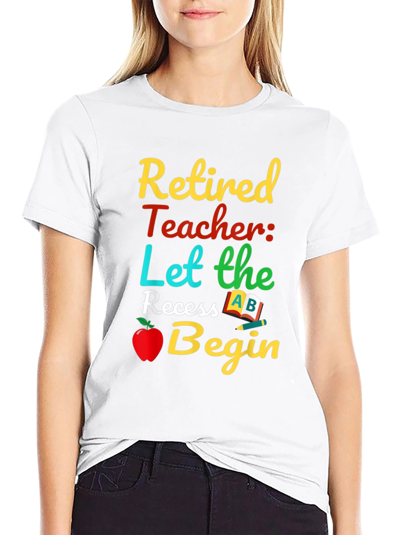 Retired Teacher Graphic T-Shirt