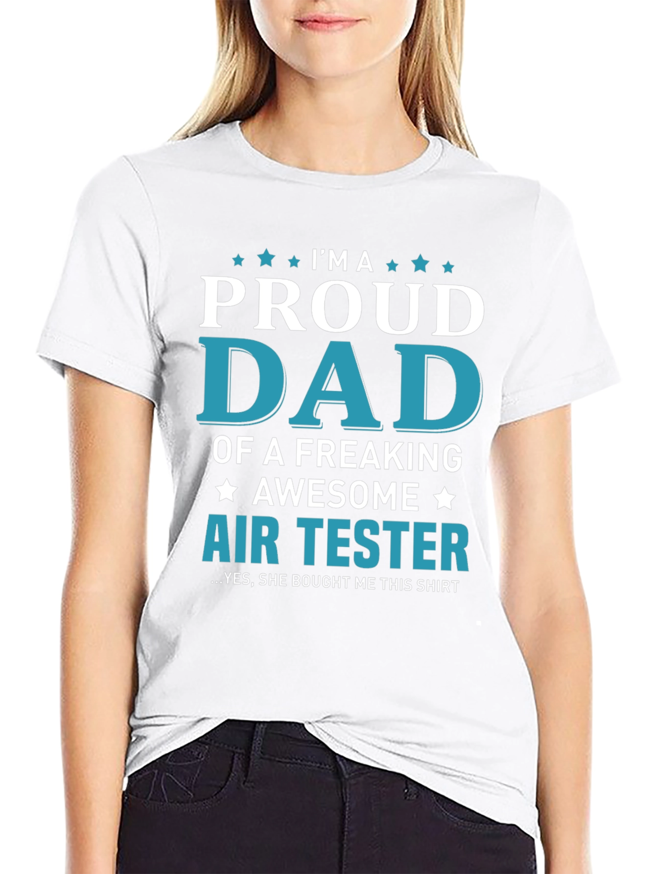 Proud Dad Air Tester Graphic Tee