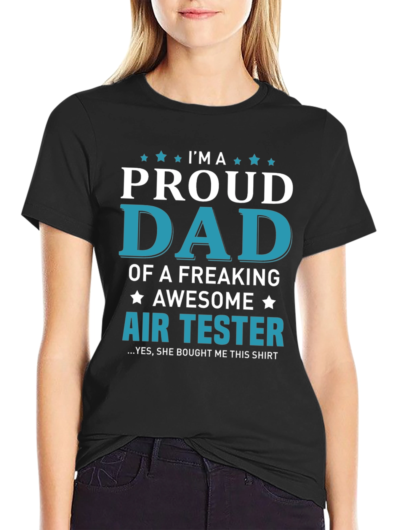 Proud Dad Air Tester Graphic Tee