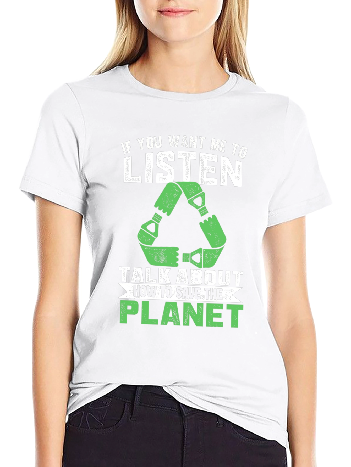 Save the Planet Graphic T-Shirt - Eco Friendly Tee