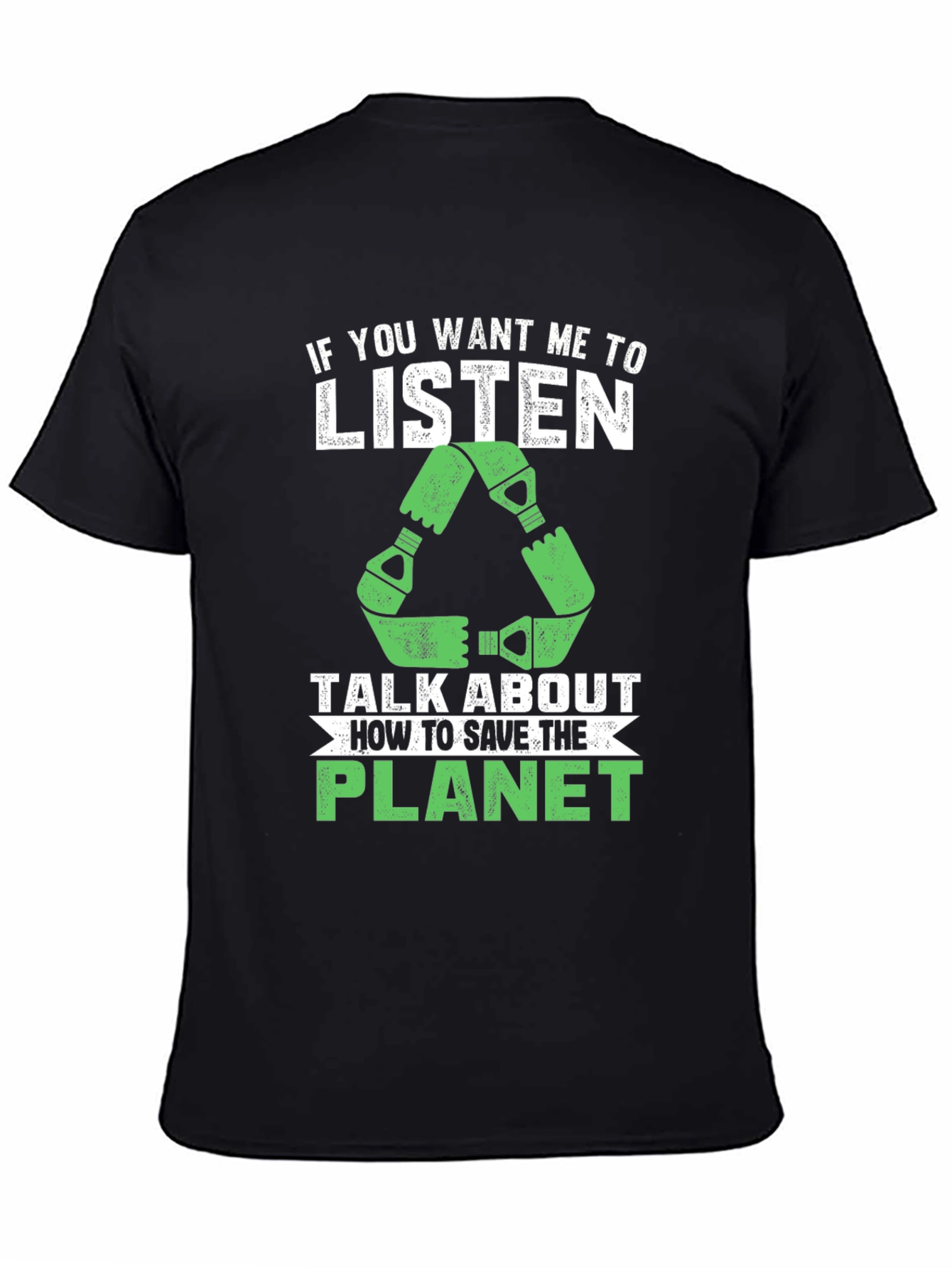 Save the Planet Graphic T-Shirt - Eco Friendly Tee