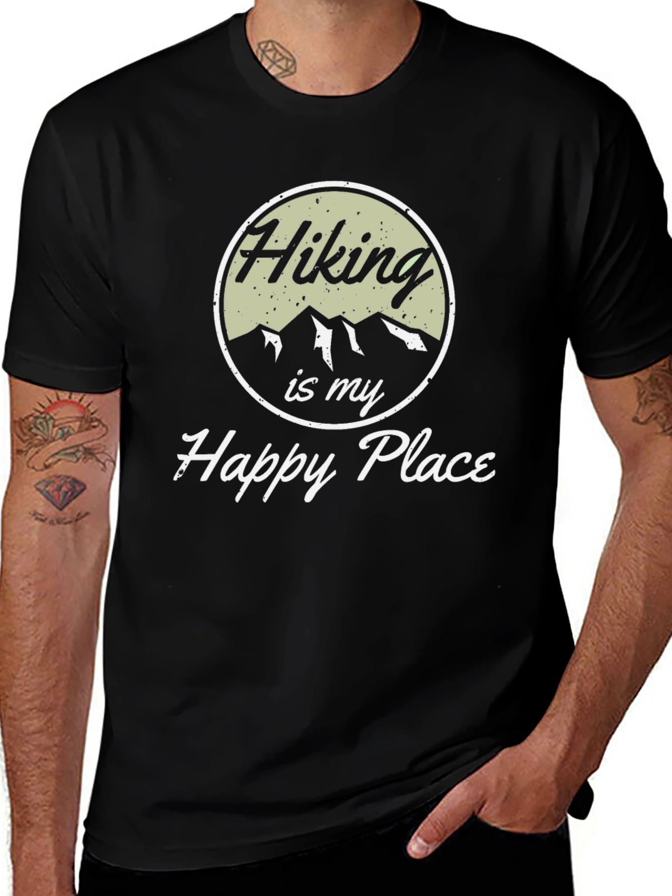 Hiking is My Happy Place T-Shirt