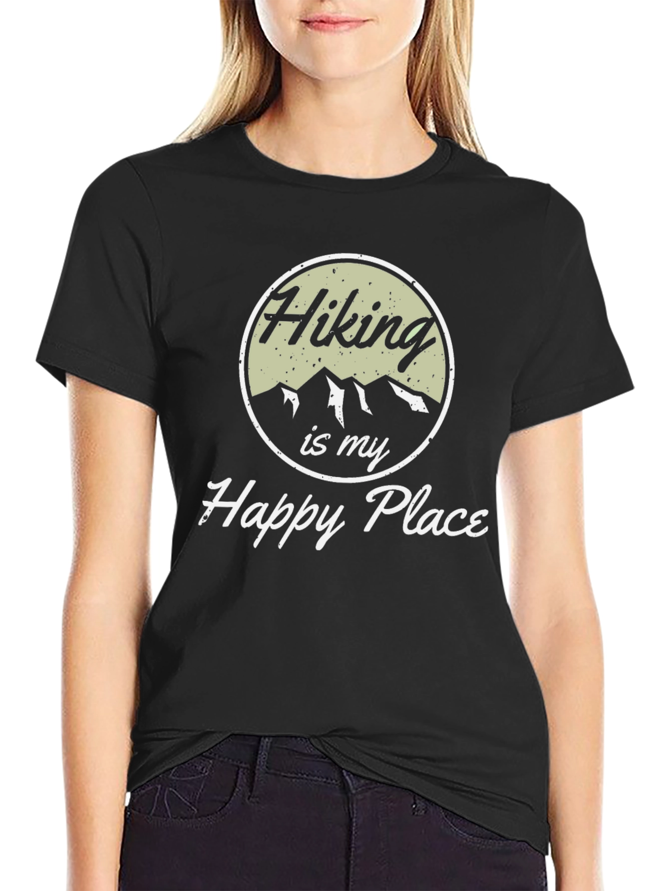 Hiking is My Happy Place T-Shirt