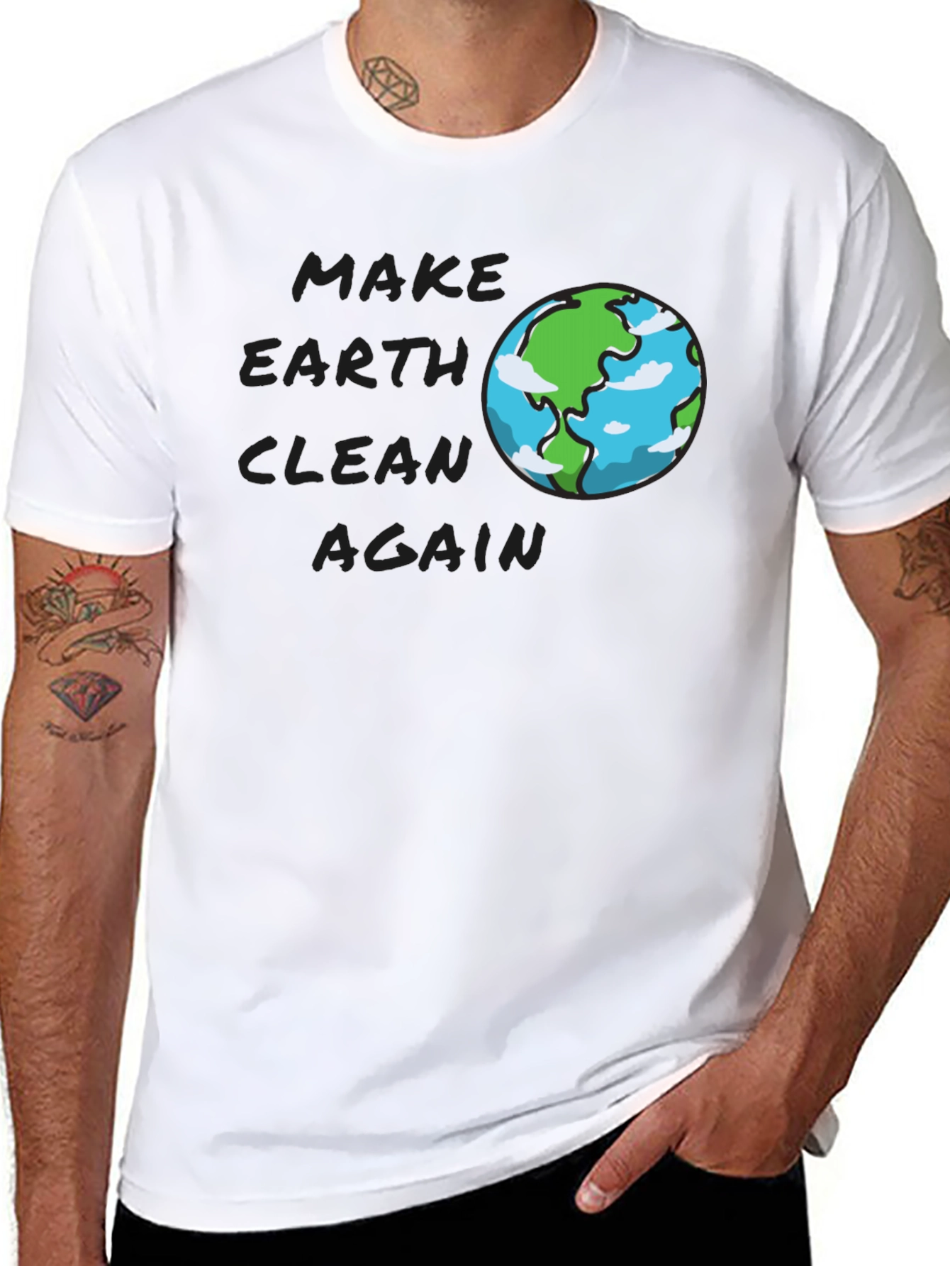 Make Earth Clean Again Graphic T-Shirt