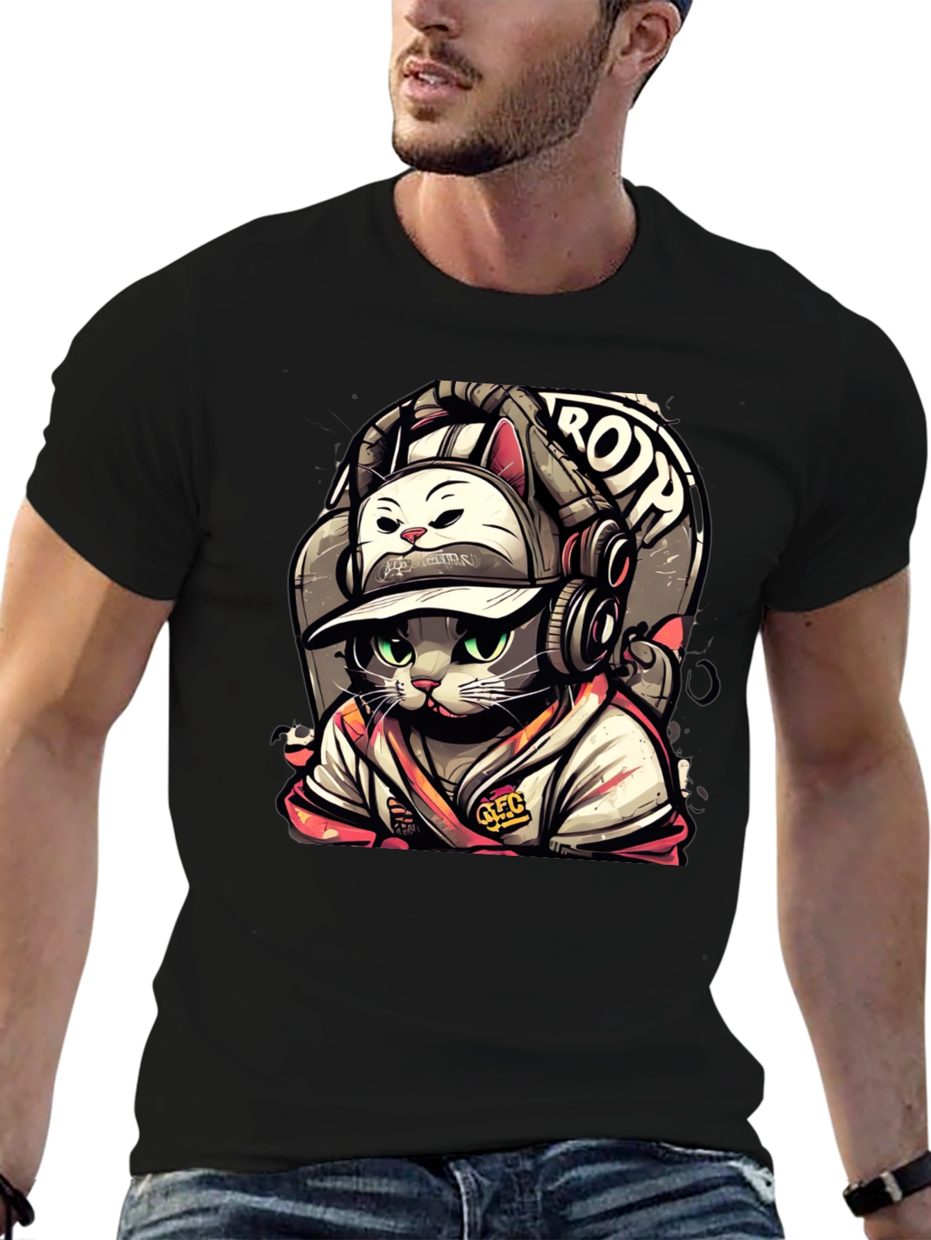Cool Cat DJ T-Shirt