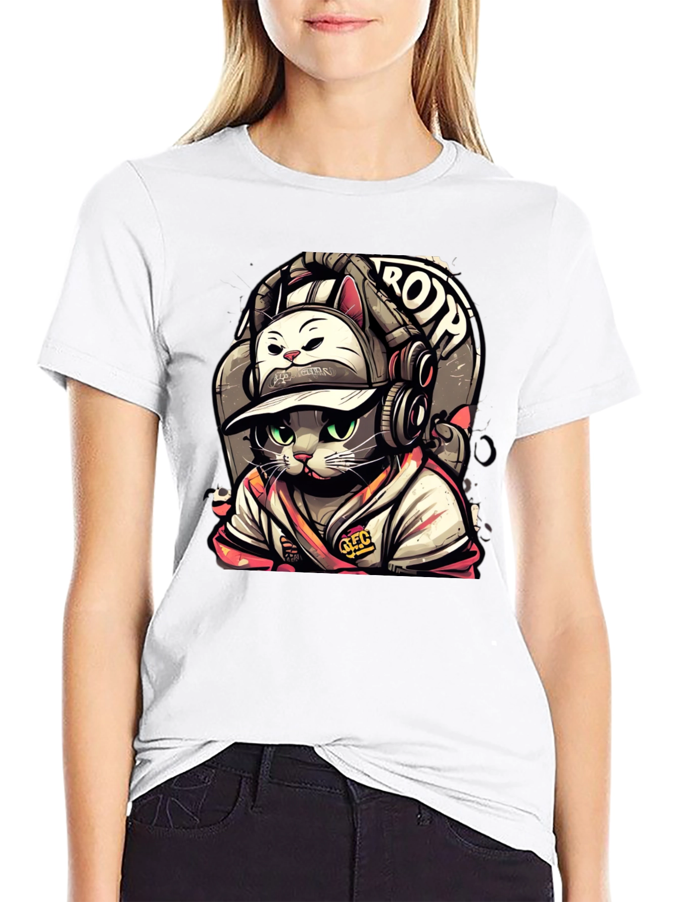Cool Cat DJ T-Shirt
