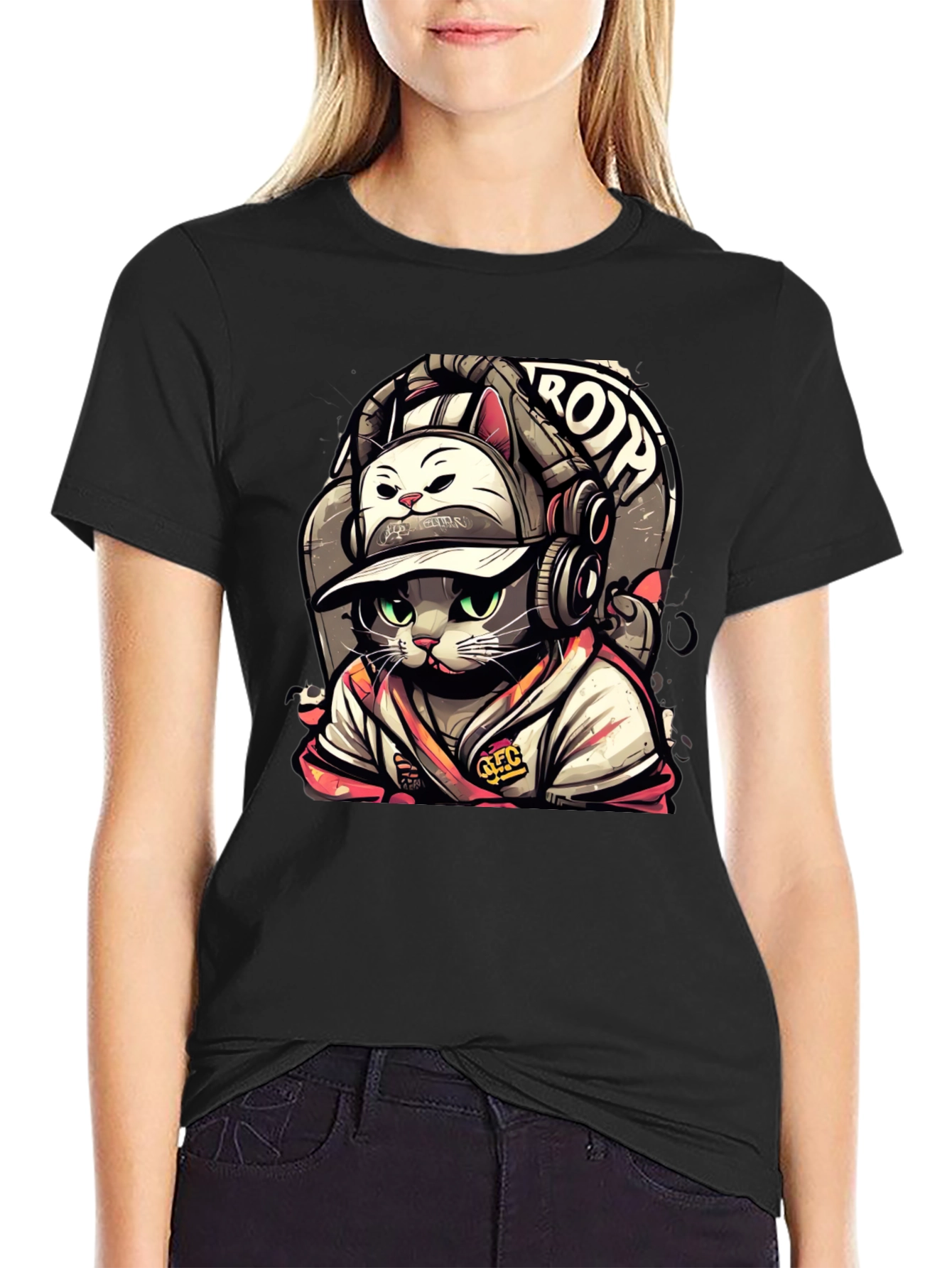 Cool Cat DJ T-Shirt