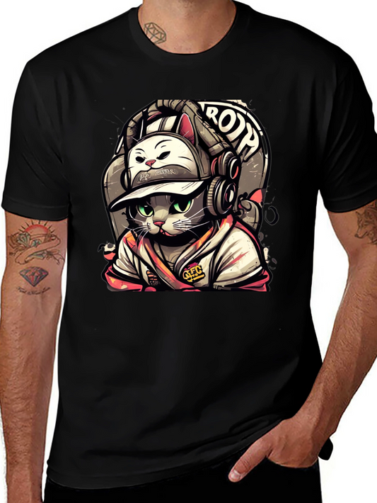 Cool Cat DJ T-Shirt