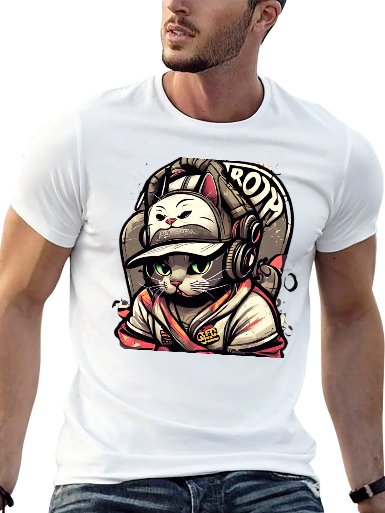 Cool Cat DJ T-Shirt