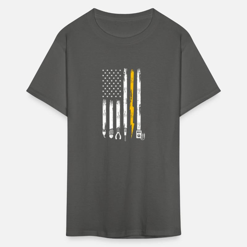 Electrician Us Flag Tools For Electricians