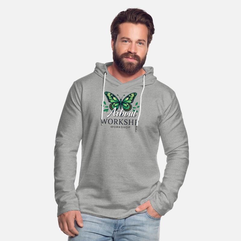 Elegant Butterfly with Leaf Accents