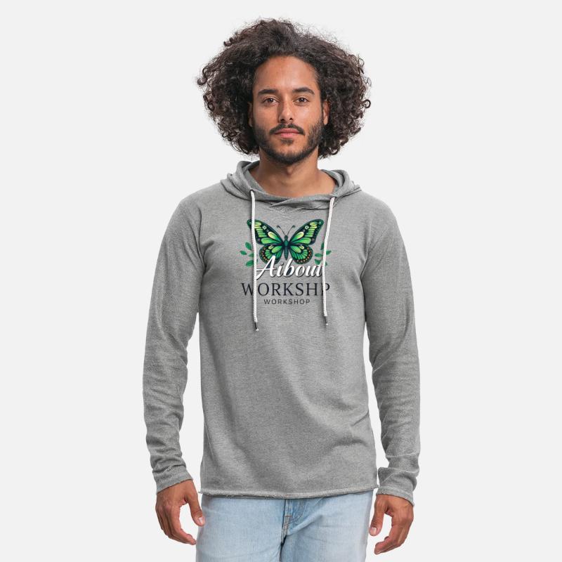 Elegant Butterfly with Leaf Accents