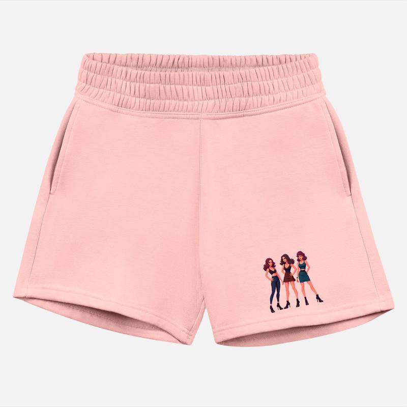 Elegant Trio Fashion Illustration