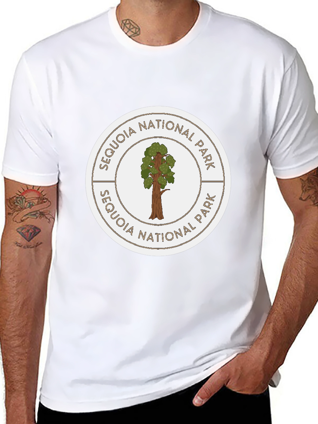 Sequoia National Park Tree Graphic Tee