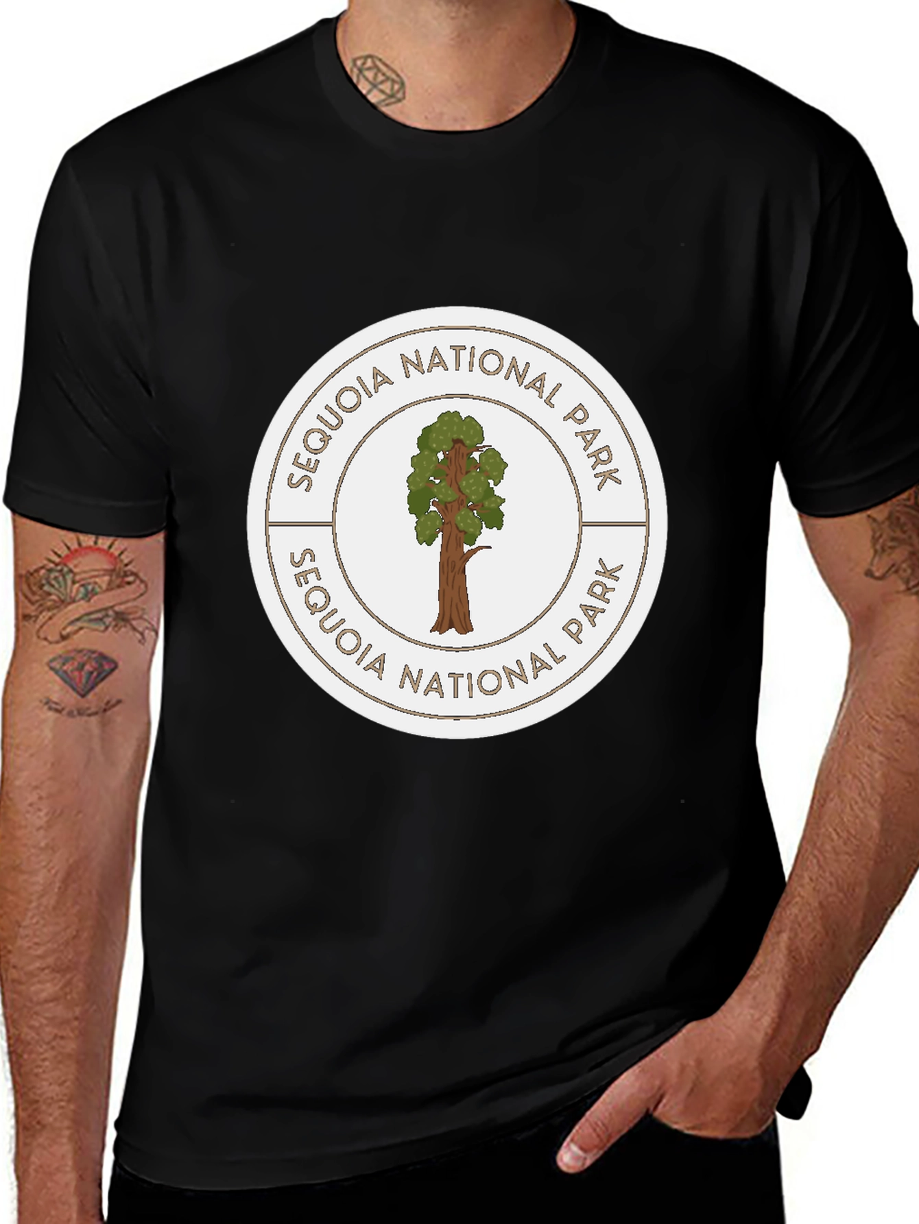 Sequoia National Park Tree Graphic Tee