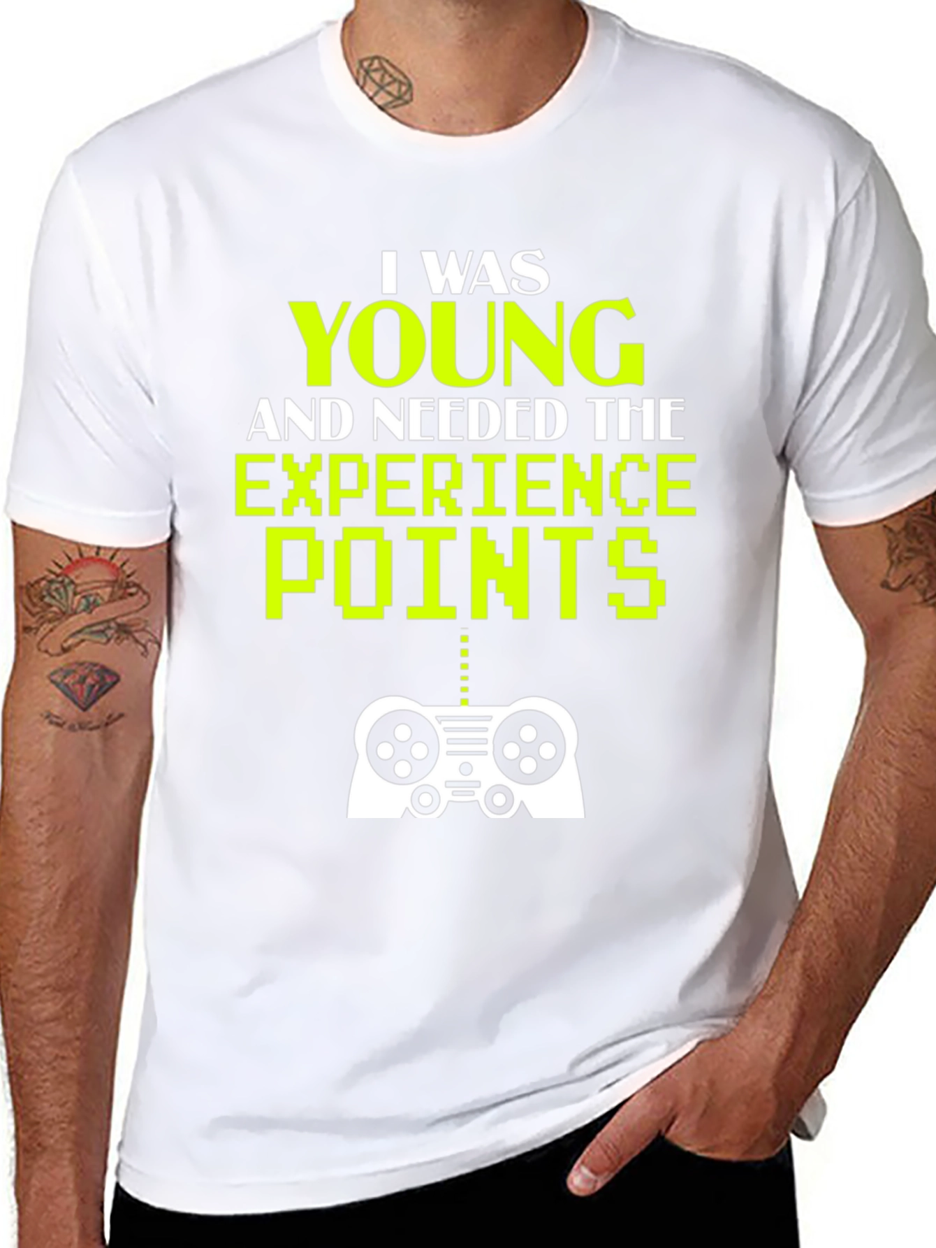 Gaming T-Shirt - I Was Young and Needed XP
