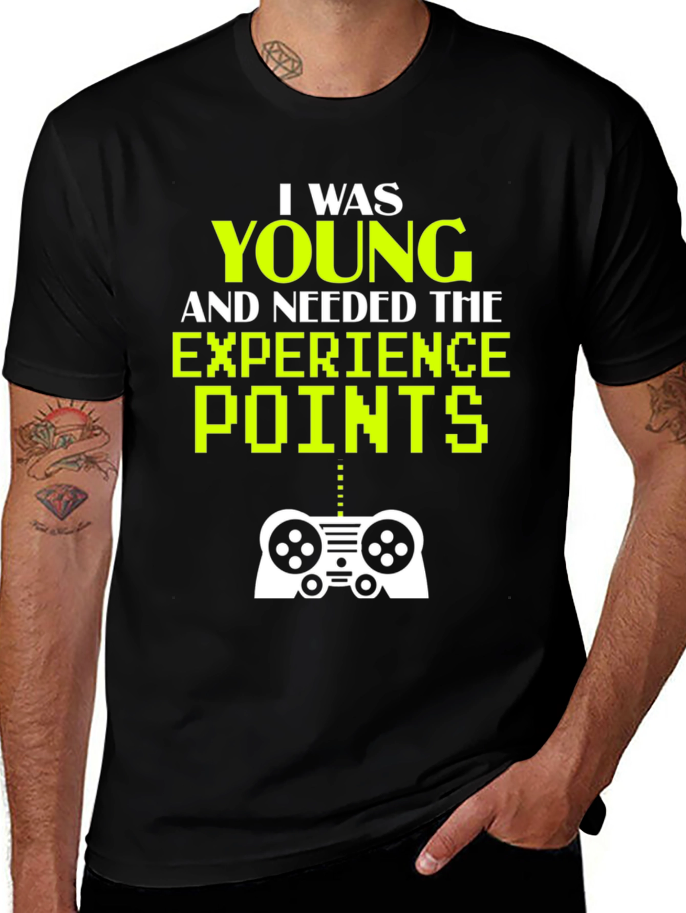Gaming T-Shirt - I Was Young and Needed XP