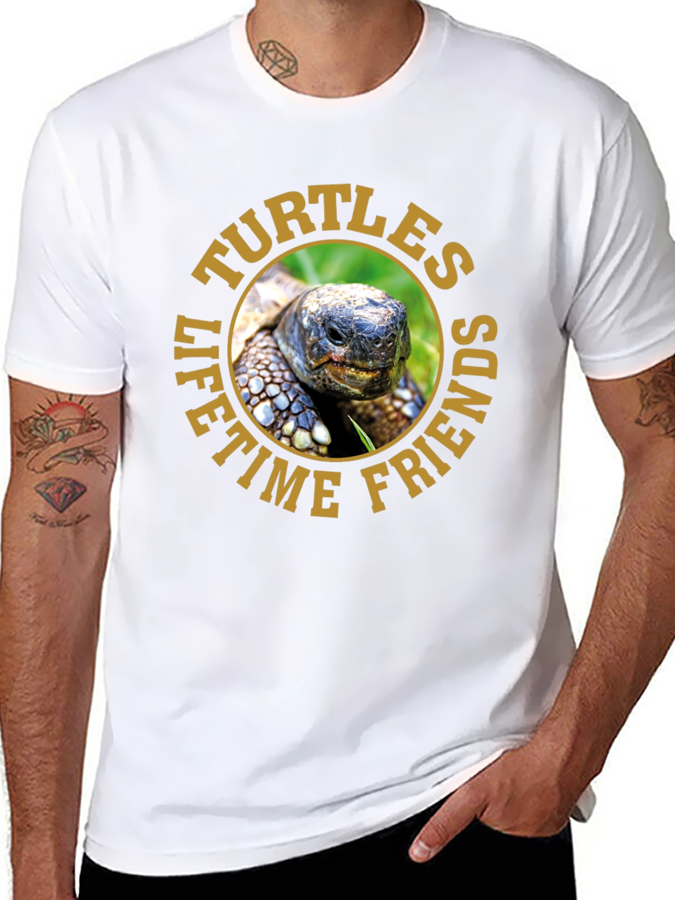 Turtles Lifetime Friends Graphic T-Shirt