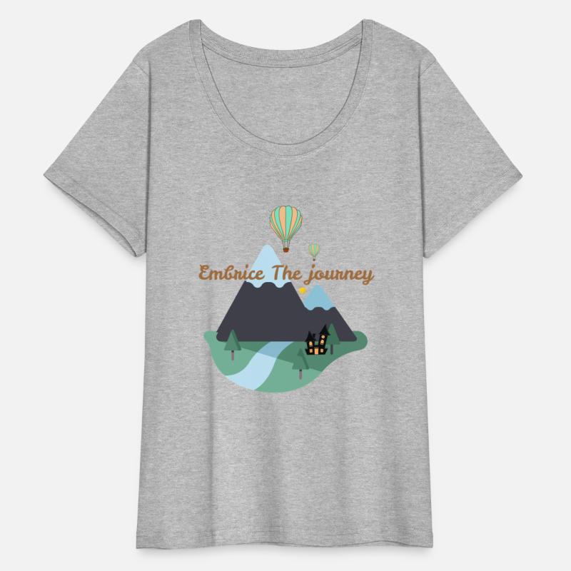 Embrace The Journey Mountain Scene