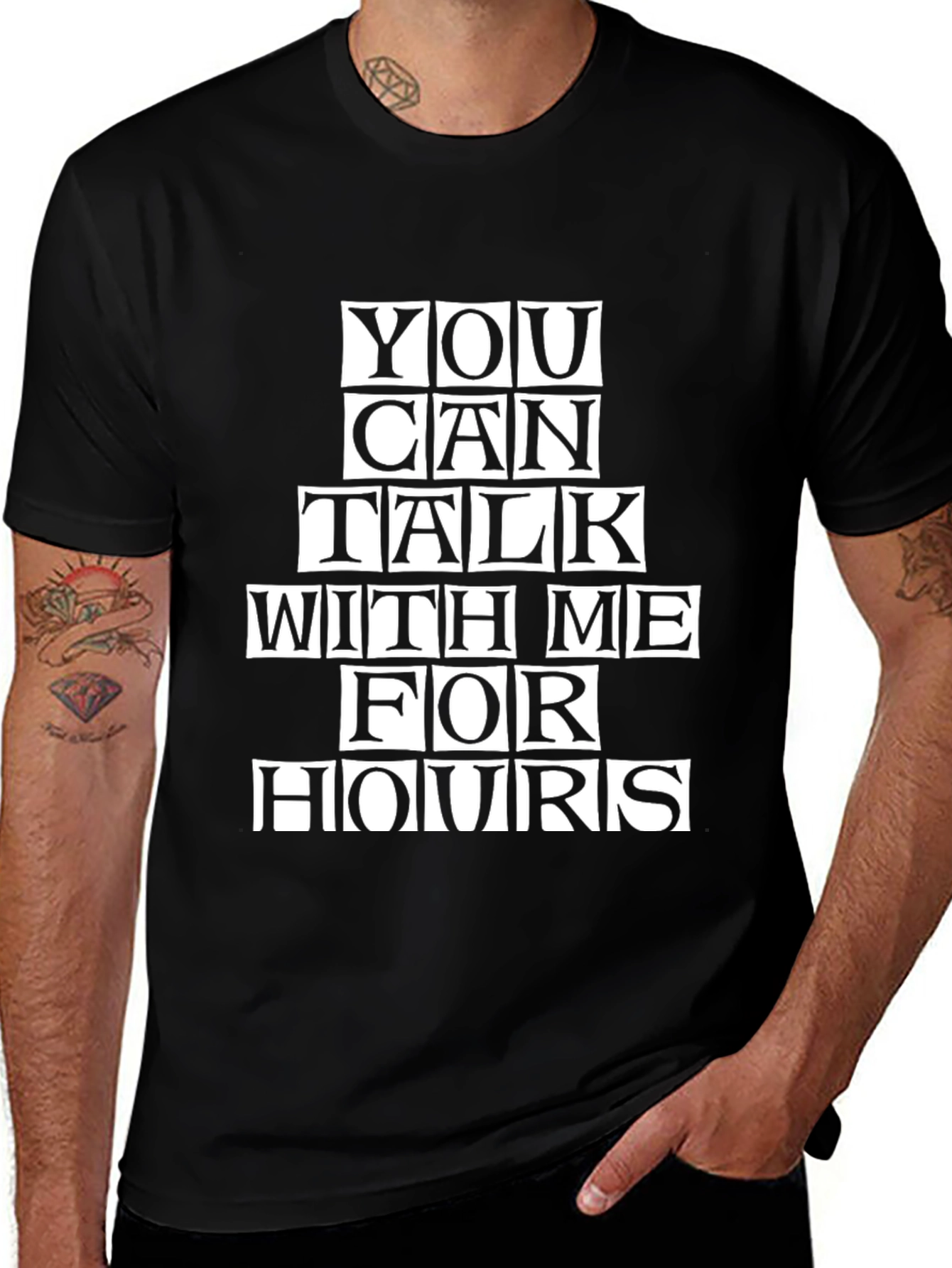 Talk For Hours T-Shirt - Funny Graphic Tee