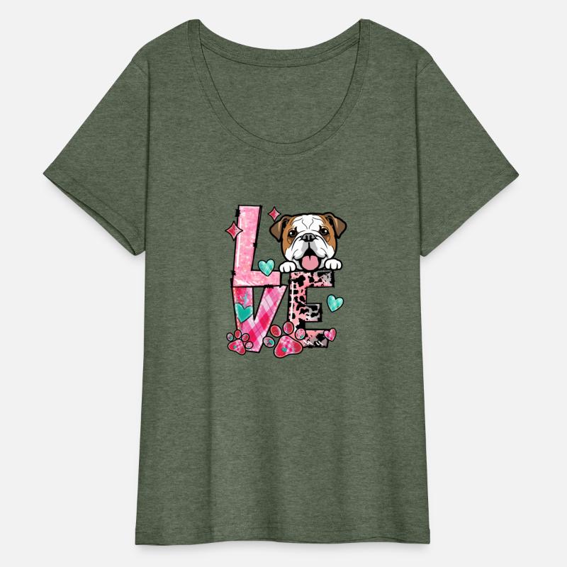 English Bulldog I Love My Dog